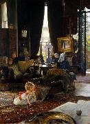James Tissot Hide and Seek Sweden oil painting reproduction